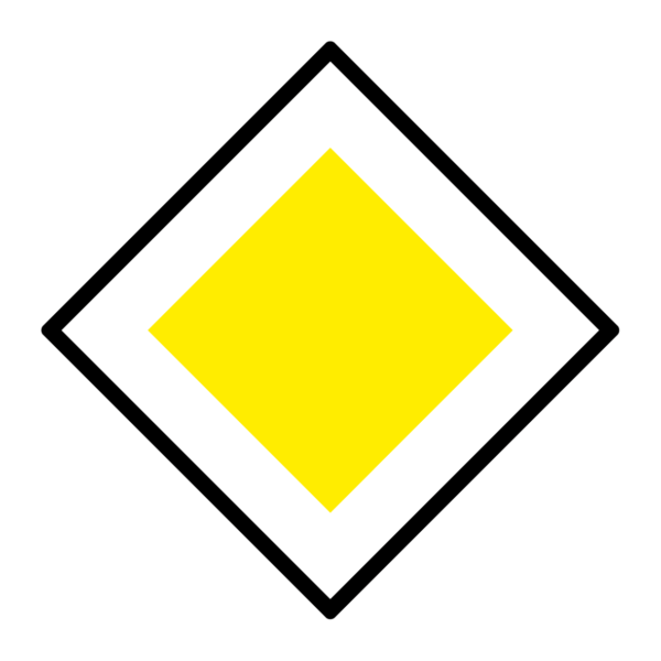 B01 T/M B07 VOORRANGSBORDEN
