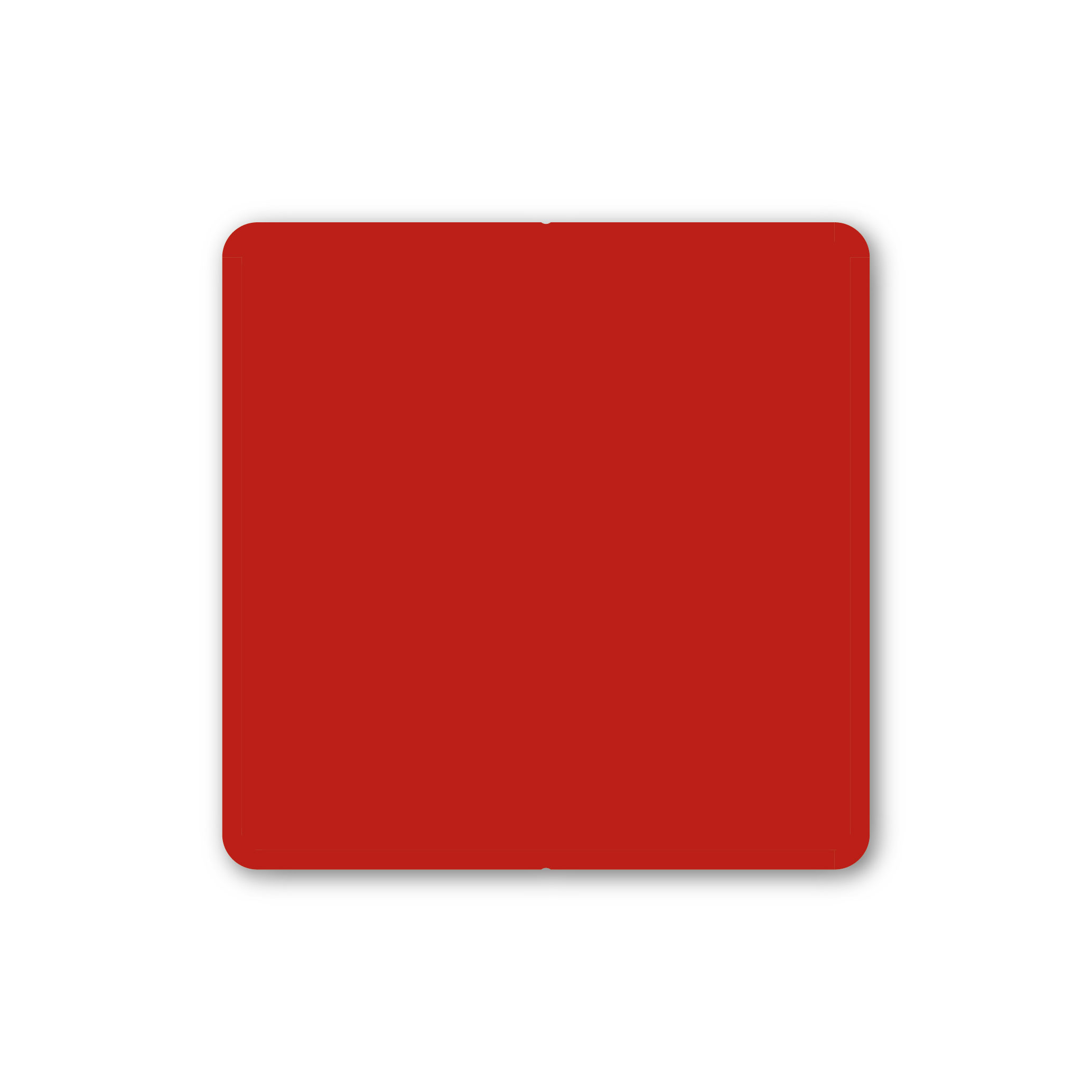 Rood lak_40x40