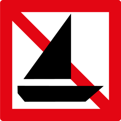 Scheepvaartbord A.15
