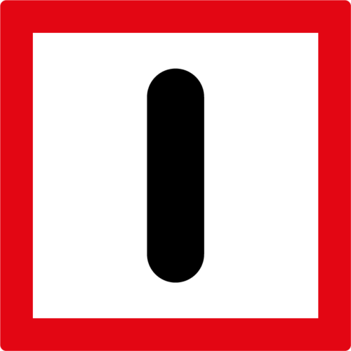 Scheepvaartbord B.8