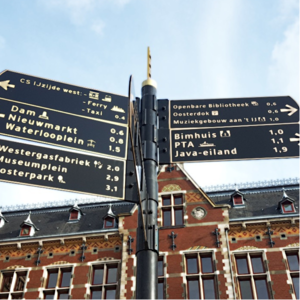 voetgangerwegwijzers