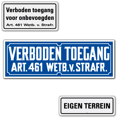 Eigen terrein