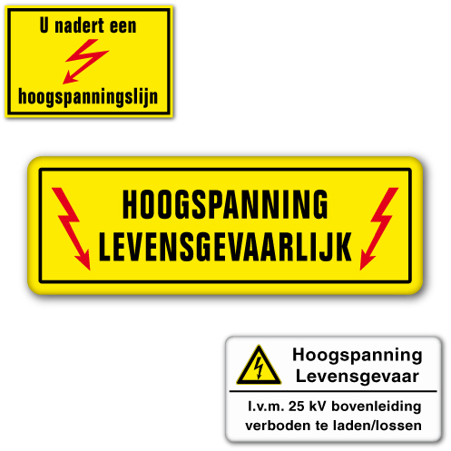 Hoogspanningsborden