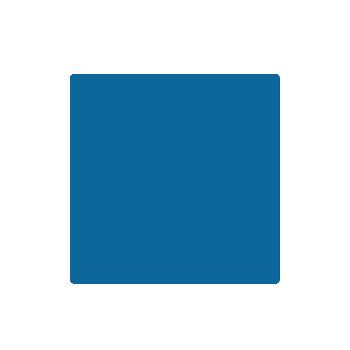 Webplaatje vierkant blauw
